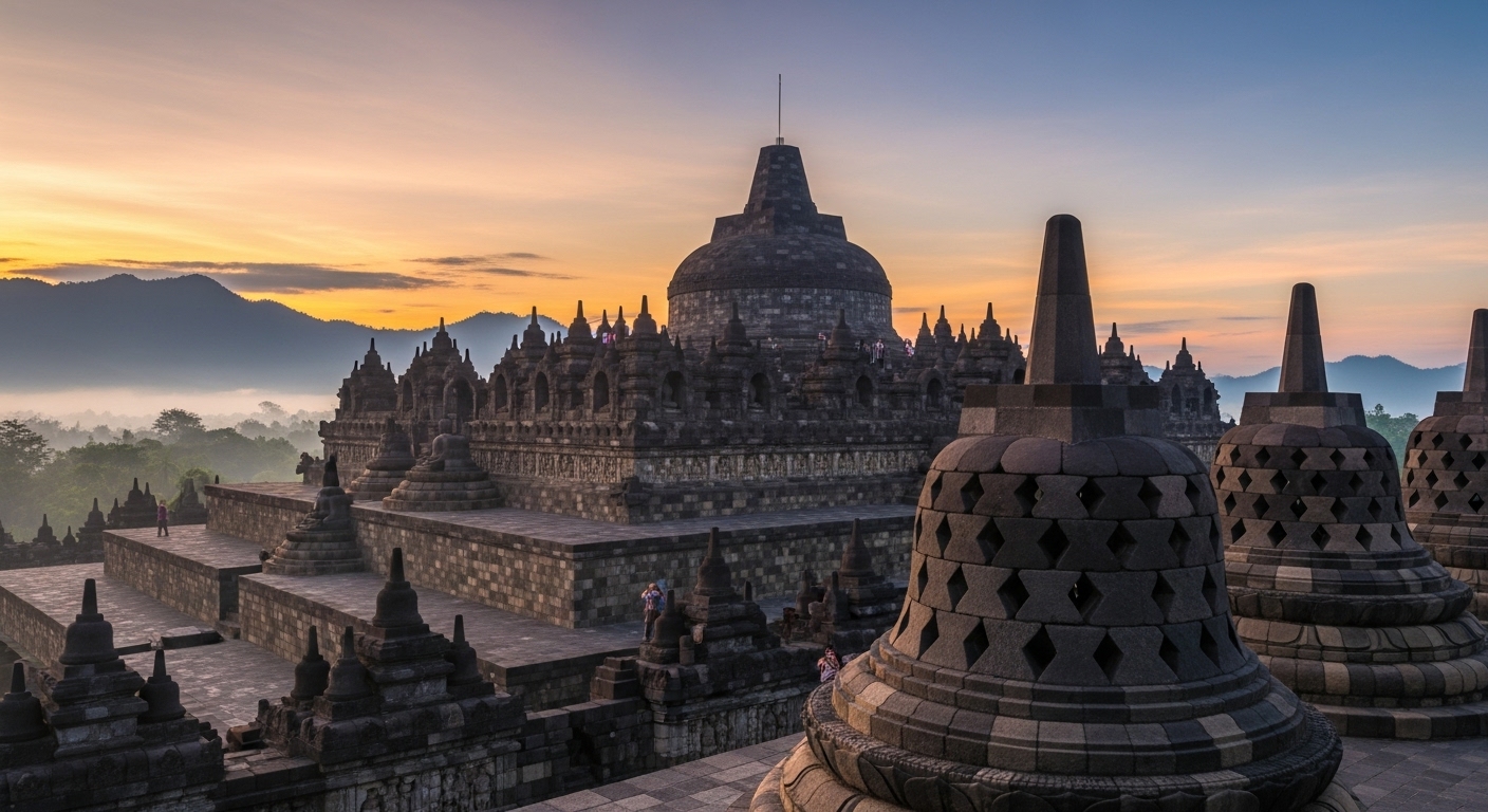 Candi Borobudur: Keajaiban Arsitektur Buddha Terbesar di Dunia